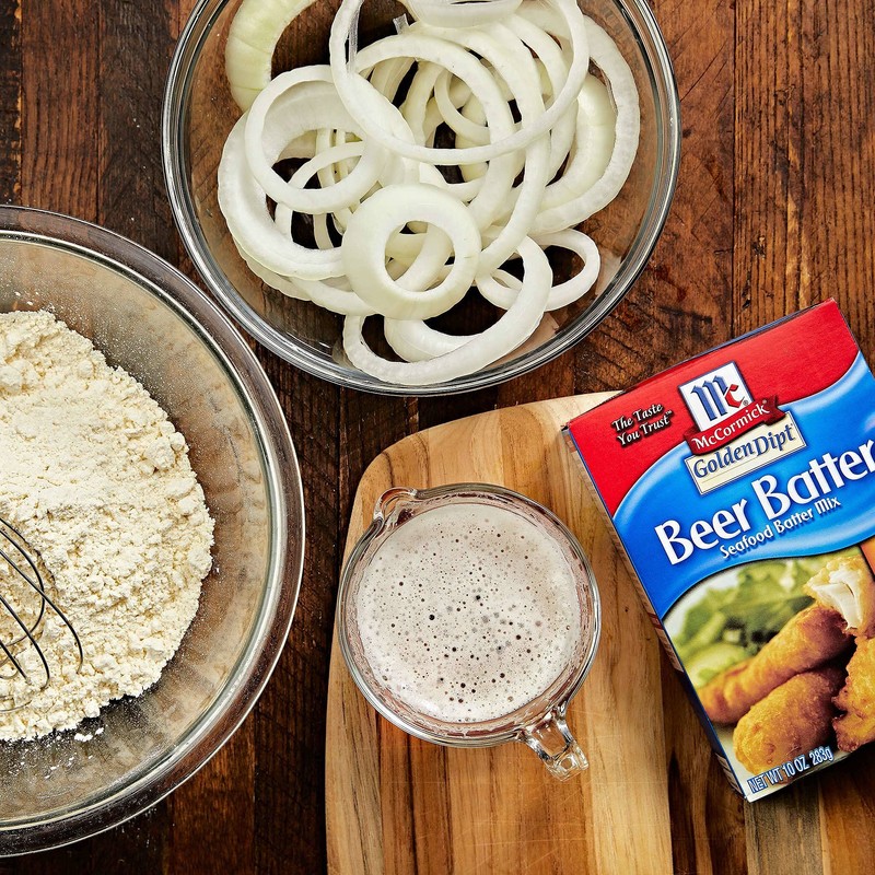 McCormick Golden Dipt Beer Batter Seafood Batter Mix, 10 oz