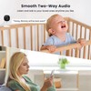 Byttlerom WiFi Camera 2K, Indoor Home Security Cameras for Baby/Older/Dog/Pet