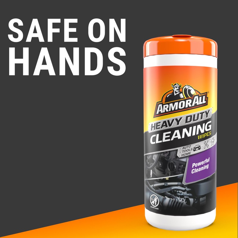 Armor All Heavy Duty Car Cleaning Wipes , Car Wipes
