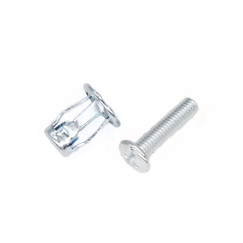 cSeao 10-Pack M5x25mm Jack Nuts Petal Nuts Expansion Nut Thins