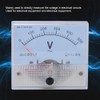 Telituny Voltmeter, 0-500V Professional AC Pointer Multimeter Voltmeter 2.5 Accuracy