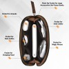 NUTUCH Leather Tech Pouch for Cables Chargers Phone | Tech