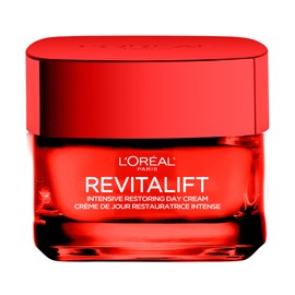 L'Oral Paris L'Oral Paris Pro-Retinol + Vitafibrine Intensive Restoring Day Cream for Face, Neck & Contour, Revitalift Deep-Set Wrinkle Repair, Skincare, 50 ml