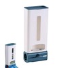 Plastic Bag Dispenser, Wall Mounted Plastic Garbage Bag Organiser, Garbage