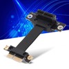 PCIE Extension Cable Bilateral Protection Strip Low Loss Good Stability