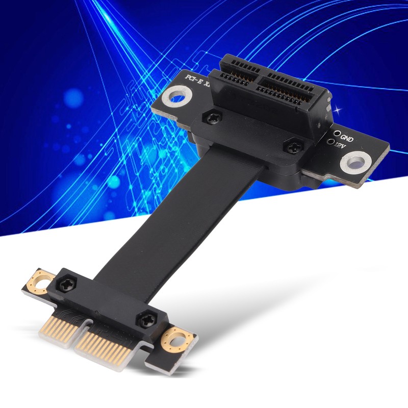 PCIE Extension Cable Bilateral Protection Strip Low Loss Good Stability