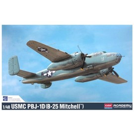Academy-1/48 US Marine Corps PBJ-1D B-25 Mitchell 12334 / 아카데미-148 미해병대 PBJ-1D B-25 Mitchell 12334