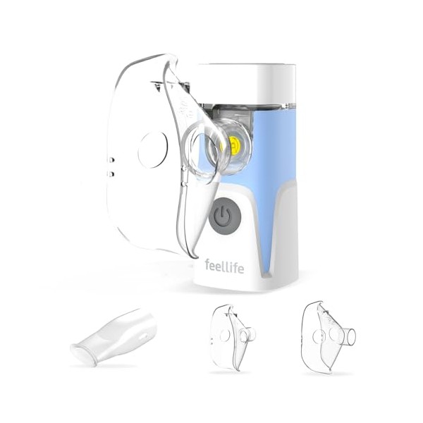 FEELLIFE FEELLIFE Mesh Nebuliser Machine for Adults and Kids, Ultra