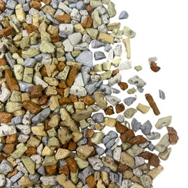 8oz Edible Lakeside Beach Sea Side River Chocolate Rocks For Cake Decoration and Candy Buffets - Ships with Ice Pack