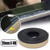 Unbranded 4M Rubber Seal Strip Universal Car Door Window Trim