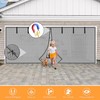 Privacy Garage Door Screen Blackout for 2 Car Garage-16x7FT Privacy