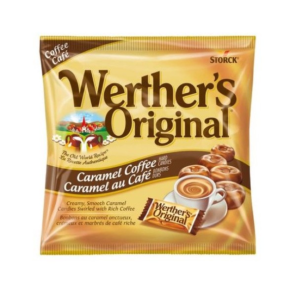 Werther's Original Caramel Coffee Hard Candy 135g/4.8 oz. {Imported from Canada}