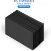 SupplyPM Face Mask Disposable 3 Layer Black Color - 50pcs/Box