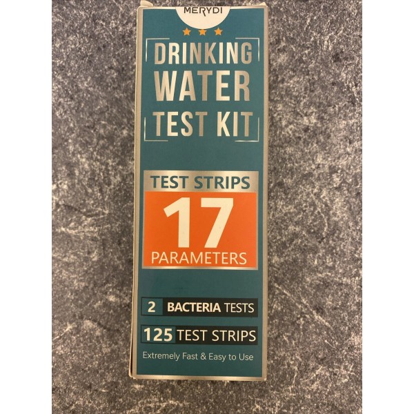 Merydi 17 Elements Water Testing Kit for PH Copper Hardness