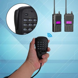 VBESTLIFE Walkie Talkie Speaker Handheld Microphone with Magnetic Ring for FT-8900 FT-1500 FT-1500M FT-1802 FT-1802M FT-1807 FT-1807M FT-1900 FT-1900R 2500M-FT FT-2600 FT-28 00