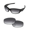 PapaViva Replacement Lenses for Oakley Straight Jacket 2007 Sunglass Gray