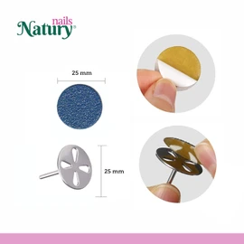 Natury Nails Expert 100 paper disks with 25 mm base for touring