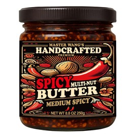 Nulife Master Wang's Handcrafted Premium Spicy Multi-Nut Butter Medium Spicy