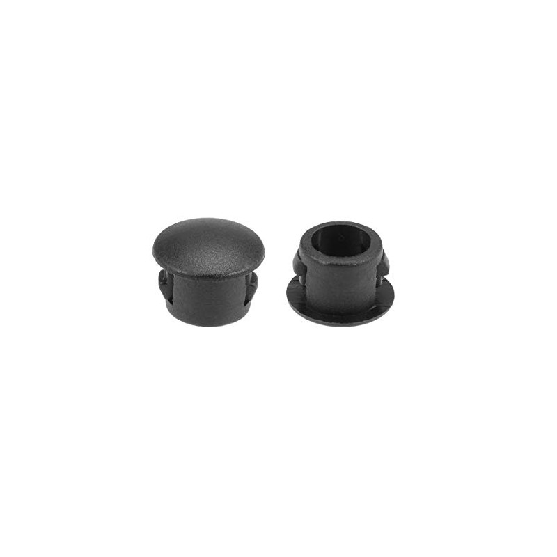 sourcing map Pack of 50 Plastic Hole Plugs 6 mm