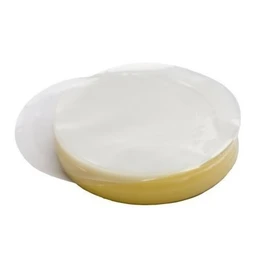 4 Inch Plastic Cellophane Burger Discs Thick - 250 Pack Non-Stick