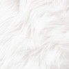 Faux Fur Fabric Shaggy Craft Fur White Fur for Crafts,Gnomes,Costume,Camera