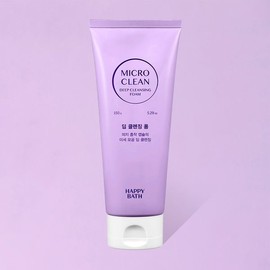 Happy Bath 해피바스 마이크로미셀라 딥 클렌징 폼 150g Happy Bath Micromicellar Deep Cleansing Foam 150g
