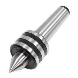 MT5 Live Center, 60 Degree Morse Taper #5 – Precision Lathe Heavy Duty Live Tailstock Center Tool Accessory for CNC & Metalworking