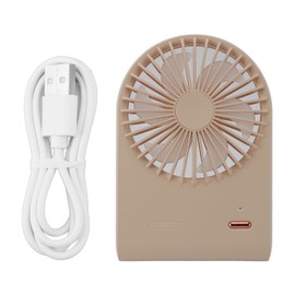 Desk Fan Foldable Portable Strong Wind Desktop Table Cooling Fan for Home Dormitory Office Bedroom Yellow