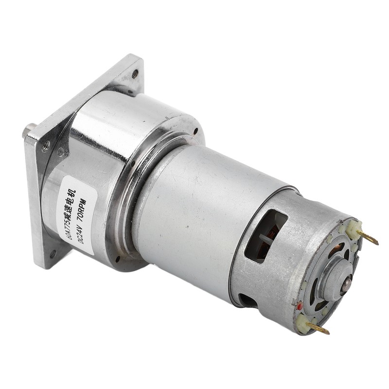 DC Geared Motor Self Locking Aluminum Alloy Shell Brass Coil
