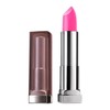 Maybelline Color Sensational Creamy Matte Lipstick, Faint For Fuchsia, 0.15