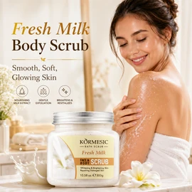 Exfoliating Body Scrub Cream for Deep Cleansing – Moisturizing Care for Smooth, Soft Skin