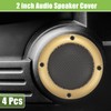 ACROPIX Universal 2" Car Speaker Grills Cover Mesh Round 2