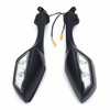 HTTMT- Black Rear View Mirrors w/Turn Signals Compatible with Kawasaki