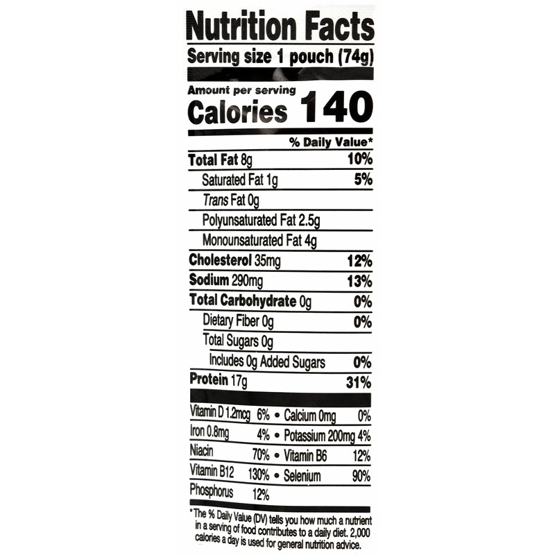 Starkist Chunk Light Tuna In Sunflower Oil, 2.6-Ounce Pouch (Pack