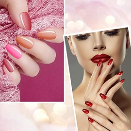 720 piezas 30 juegos de uñas postizas cuadradas medianas, uñas postizas artificiales, ataúd de bailarina, uñas a presión, color sólido, brillantes, uñ