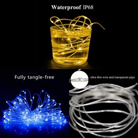 66ft LED Rope Lights Outdoor String Lights with 200 LEDs, 16 Color Changing Outside Waterproof Starry Fairy Lights Plug in for Bedroom, Indoor, Home, Patio Decor