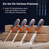 Presch 4-Piece Wood Chisel Set - Ready Ground Chisels (6,