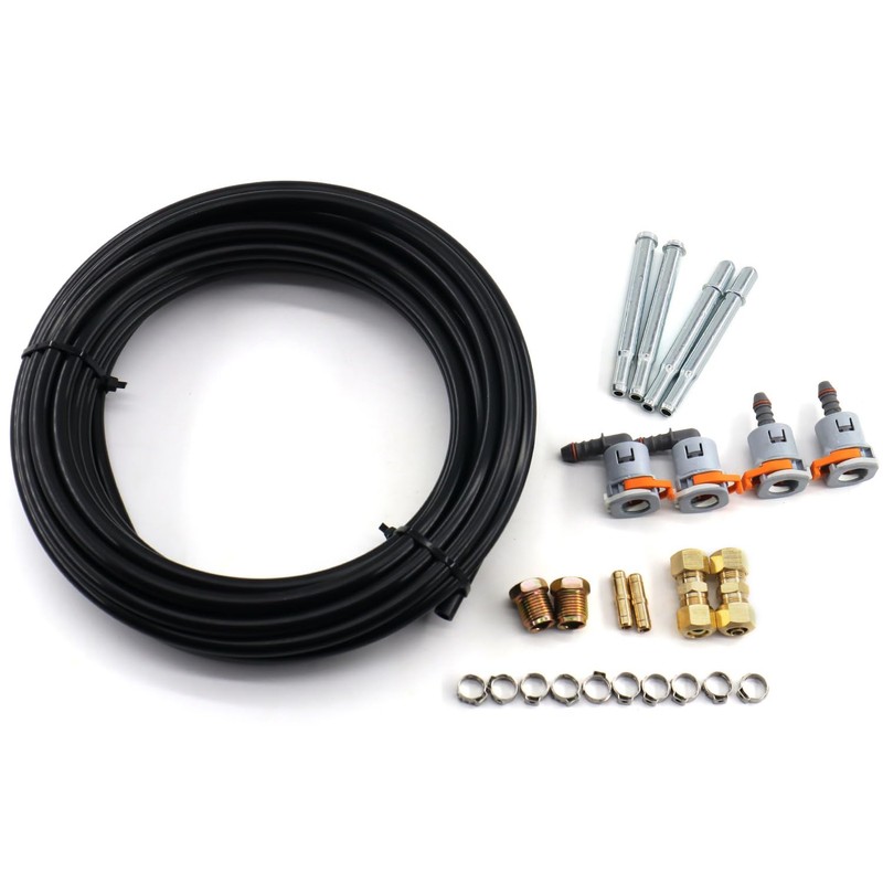 3/8 Fuel Line Repair Kit 3/8 in (10mm), Nylon Fuel