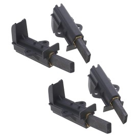 2 Pairs Washing Machine Carbon Brush Holder Electric Motor Replacement Part for Beko 371201205, 371201201, 371201202