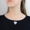 Tuscany Silver Women's Sterling Silver Mother of Pearl Heart on