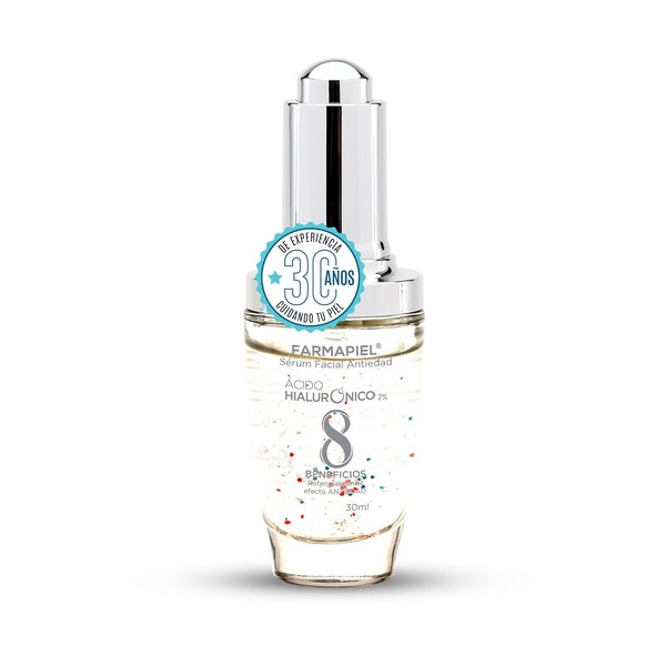 Farmapiel Sérum Ácido Hialurónico 30g | Suero Rejuvenecedor con Vitaminas