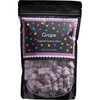 Purple Gummy Bears Sugared, 1.3 Pound Resealable Bag, Purple Candy,