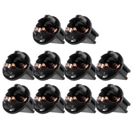 cciyu 10 Pack 168/194(T3-1/4) Twist Lock Wedge instrument Panel Dash Light Bulb Base Socket