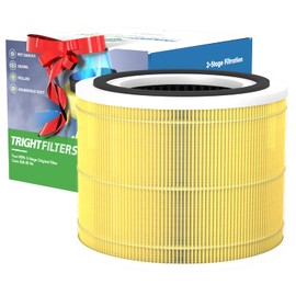 Core 300 Filter Replacement, True HEPA Filter for LEVOIT Core 300 Air Purifier, 3-in-1 Activated Carbon Pet Care Replacement Filter, Compatible with LEVOIT Core 300/Core 300S, Core 300-RF-PA