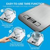 Vont Digital & Mechanical Kitchen Scale w/LCD Screen, 304 Food