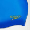 Speedo Kid's Plain Moulded Swim Cap, Artic/Green, One Size