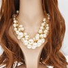 MeliMe - Juego de collar de perlas para mujer, múltiples