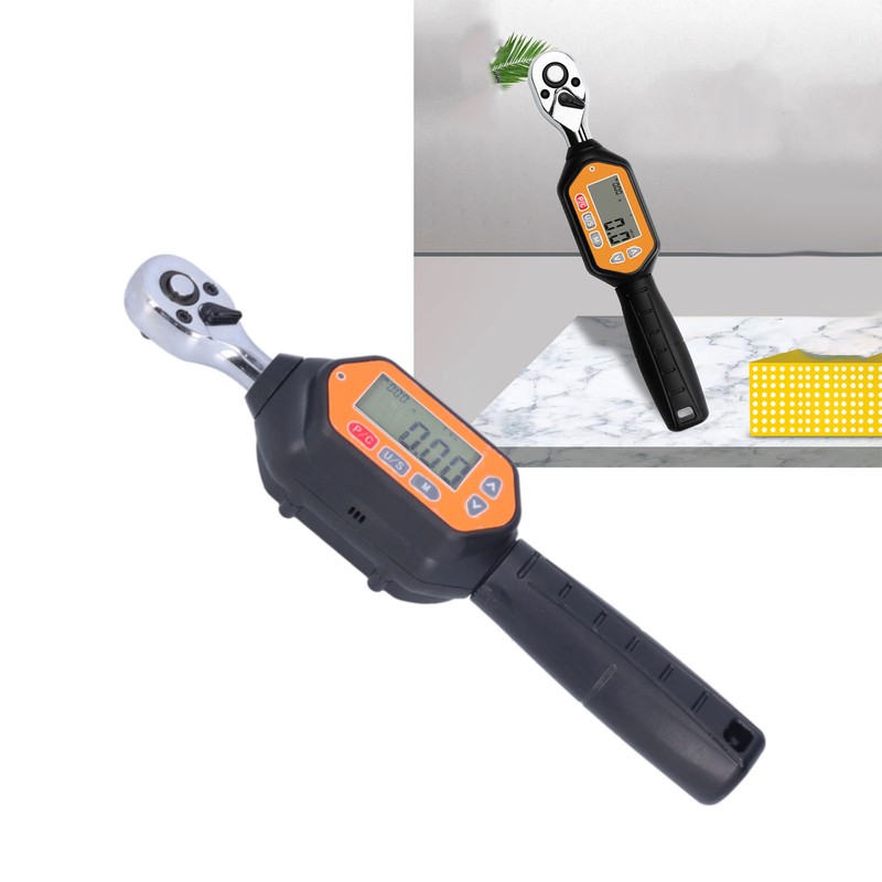 Mini Digital Torsion Wrench 1/4in Ratchet Head Electronic Torsions Wrenches
