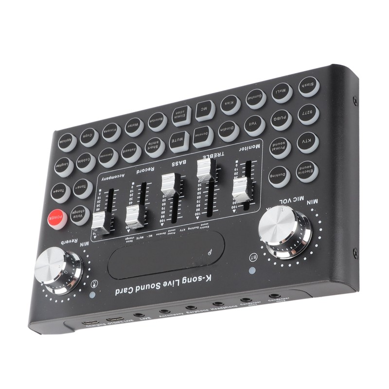 Sound Mixer Compact 820mah 18pcs Special Effect Buttons 5pcs Sound