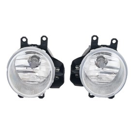 CONCEPT AUTOMOTIVE LIGHTS Replacement For 2018-2020 Toyota Camry Fog Lights Lamps with Assembly Set L&R Side (With LED Bulbs)